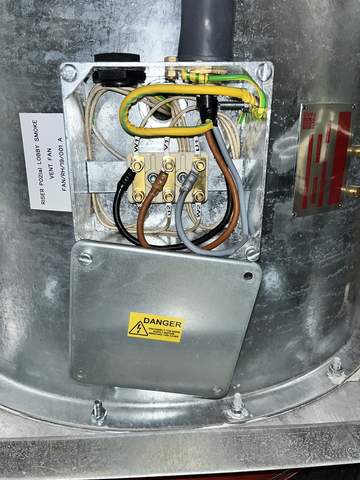 Lobby Smoke Vent Fan