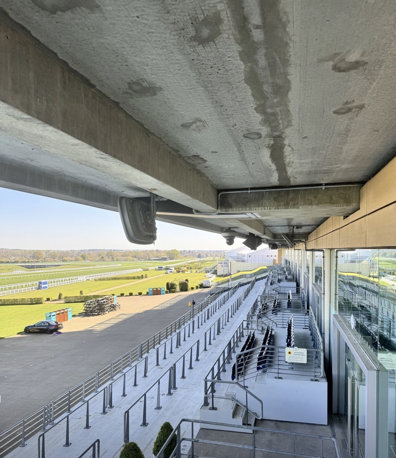 Grandstand Viewing Deck Coverage